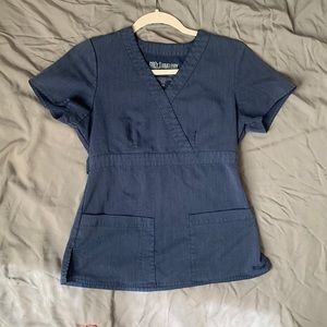 Xs greys anatomy scrub top
